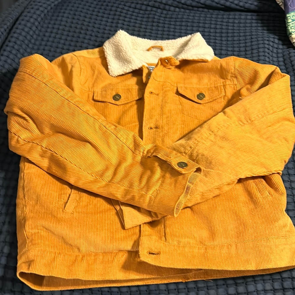 Cornerstone Bodega Fleece lined Corderoy Jacket Never Worn